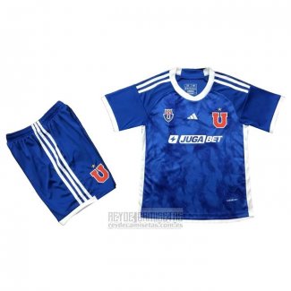 Camiseta De Futbol Universidad de Chile Primera Nino 2024