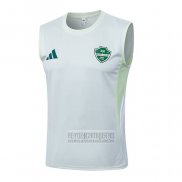 Camiseta De Futbol de Entrenamiento Al-Ahli Saudi Sin Mangas 2025-2026 Blanco