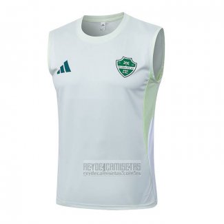 Camiseta De Futbol de Entrenamiento Al-Ahli Saudi Sin Mangas 2025-2026 Blanco