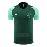 Camiseta De Futbol de Entrenamiento Argelia 2023-2024 Verde