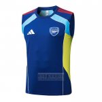 Camiseta De Futbol de Entrenamiento Arsenal Sin Mangas 2025-2026 Azul