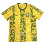 Camiseta De Futbol de Entrenamiento Brasil 2024-2025 Amarillo