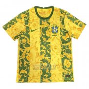 Camiseta De Futbol de Entrenamiento Brasil 2024-2025 Amarillo