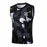 Camiseta De Futbol de Entrenamiento Corinthians Sin Mangas 2025-2026 Negro