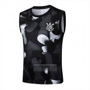 Camiseta De Futbol de Entrenamiento Corinthians Sin Mangas 2025-2026 Negro