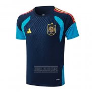 Camiseta De Futbol de Entrenamiento Espana 2026-2027 Azul