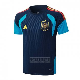 Camiseta De Futbol de Entrenamiento Espana 2026-2027 Azul