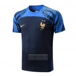 Camiseta De Futbol de Entrenamiento Francia 2022-2023 Azul