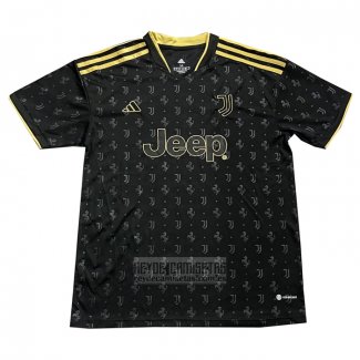 Camiseta De Futbol de Entrenamiento Juventus 2022 Negro