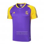 Camiseta De Futbol de Entrenamiento Real Madrid 2024-2025 Purpura