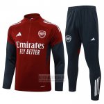 Chandal de Sudadera del Arsenal Nino 2025-2026 Rojo