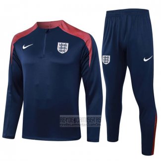Chandal de Sudadera del Inglaterra 2024-2025 Azul