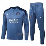Chandal de Sudadera del Paris Saint-Germain Nino 2025-2026 Gris