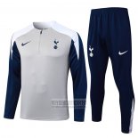 Chandal de Sudadera del Tottenham Hotspur 2025-2026 Gris Azul