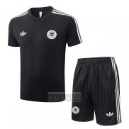 Chandal del Alemania Manga Corta 2026-2027 Negro - Pantalon Corto