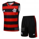 Chandal del Flamengo Sin Mangas 2025-2026 Negro Rojo