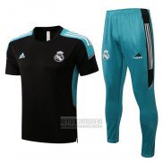 Chandal del Real Madrid Manga Corta 2022-2023 Negro