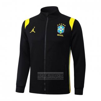 Chaqueta del Brasil 2026-2027 Negro Amarillo