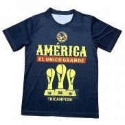 Tailandia Camiseta De Futbol America Champion 2024 Azul