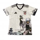 Tailandia Camiseta De Futbol Japon Anime 2025-2026 Blanco