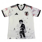 Tailandia Camiseta De Futbol Japon Naruto 2024-2025 Blanco