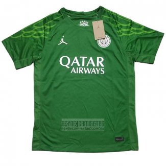 Tailandia Camiseta De Futbol Paris Saint-Germain Portero 2025-2026 Verde