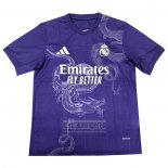 Tailandia Camiseta De Futbol Real Madrid Dragon 2024-2025 Purpura