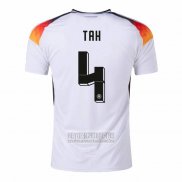 Camiseta De Futbol Alemania Jugador Tah Primera 2024