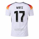 Camiseta De Futbol Alemania Jugador Wirtz Primera 2024