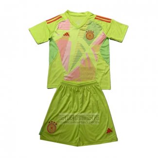 Camiseta De Futbol Alemania Portero Nino 2024 Verde