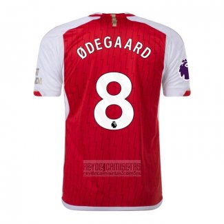 Camiseta De Futbol Arsenal Jugador Odegaard Primera 2023-2024