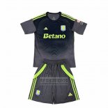 Camiseta De Futbol Aston Villa Portero Nino 2025-2026 Negro