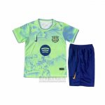 Camiseta De Futbol Barcelona Special Nino 2025-2026 Verde