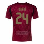 Camiseta De Futbol Belgica Jugador Onana Primera 2024