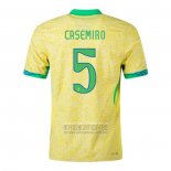 Camiseta De Futbol Brasil Jugador Casemiro Primera 2024