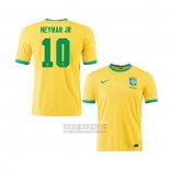 Camiseta De Futbol Brasil Jugador Neymar JR Primera 2020-2021