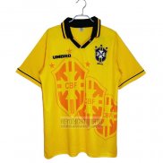 Camiseta De Futbol Brasil Primera Retro 93-94