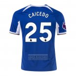 Camiseta De Futbol Chelsea Jugador Caicedo Primera 2023-2024