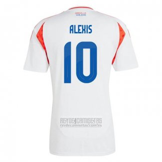 Camiseta De Futbol Chile Jugador Alexis Segunda 2024