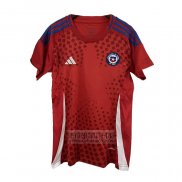 Camiseta De Futbol Chile Primera Mujer 2024