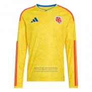 Camiseta De Futbol Colombia Primera Manga Larga 2026