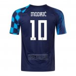 Camiseta De Futbol Croacia Jugador Modric Segunda 2022