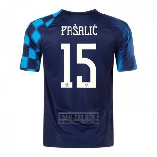 Camiseta De Futbol Croacia Jugador Pasalic Segunda 2022