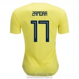 Camiseta De Futbol Colombia Jugador Zamora Primera 2018