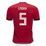 Camiseta De Futbol Egipto Jugador S.morsy Primera 2018
