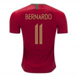 Camiseta De Futbol Portugal Jugador Bernardo Primera 2018