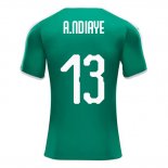Camiseta De Futbol Senegal Jugador A.ndiaye Segunda 2018