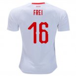 Camiseta De Futbol Suiza Jugador Frei Segunda 2018