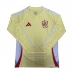 Camiseta De Futbol Espana Segunda Manga Larga 2024