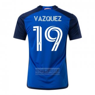 Camiseta De Futbol FC Cincinnati Jugador Vazquez Primera 2023-2024